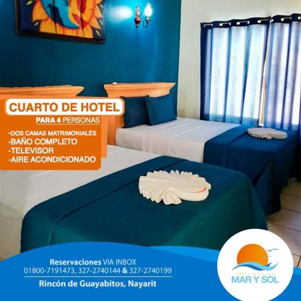 רינקון דה גוויאביטוס Hotel Y Suites Mar Y Sol מראה חיצוני תמונה
